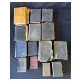 Lot of antique & vintage Holy Bibles