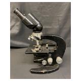 Vintage Tiyoda Tokyo binocular compound microscope
