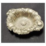 Vintage sterling floral small bowl