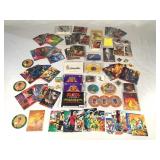Collectibles, superheroes, sports, music