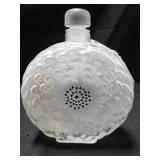 Lalique crystal Dahlia perfume bottle