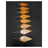 Bakelite corn holder set of 8
