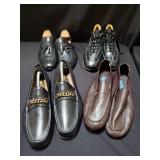 Group of mens shoes