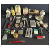 Group of vintage lighters