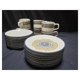 Lenox percussion Temperware cups, saucers, etc