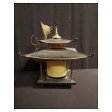 Vintage Japanese pagoda pendant light