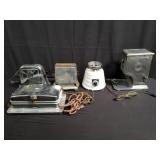 Group of vintage appliances