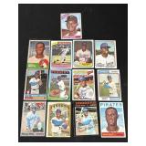 Group of vintage Manny Mota 1960s & 70s baseball