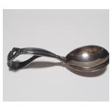 Georg Jensen Denmark sterling silver acorn spoon