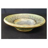 Mid-century Modern signed pottery bowl