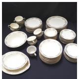 82-piece set of Taylor Smith ceramic dinnerware