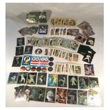 Baseball cards & stickers lot