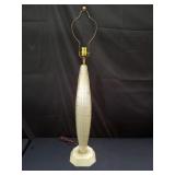 Vintage murano glass table lamp