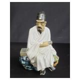 Chinese mudman pottery figurine