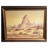 Ralph Arthur Lyle signed vintage oil on canvas