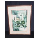 Signed Sun Ying watercolor
