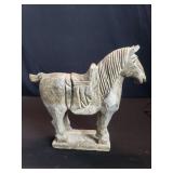 Vintage Tang dynasty style war horse stone