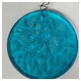Lalique mistletoe Christmas ornament