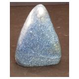 Blue aventurine quartz rock specimen