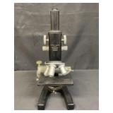 Vintage Ernst Leitz Wetzlar Germany microscope