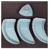 Group of mid-century Maurice of California dishes