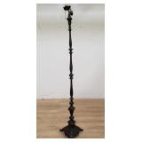 Antique brass floor lamp, as is