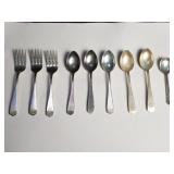 Group of sterling silver flatware