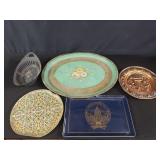 Group of serving trays
