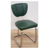 Daystrom-style Mid-century chrome and faux