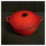 Le Creuset iron dutch oven