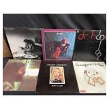Lot of seven vintage LPs