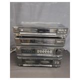 Pair of Sony audio equipment