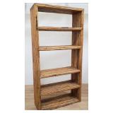 Mid-century modern faux bamboo etagere