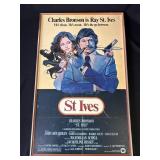 Vintage framed St. Ives movie poster