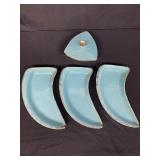 Group of mid-century Maurice of California dishes