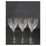 3 Kate Spade (New York) beacon street goblets by