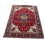 Large vintage Persian style rug