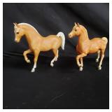 Pair of Breyer plastic horses