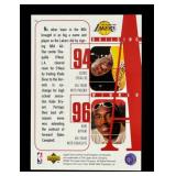1996 Upper Deck Kobe Bryant rookie card