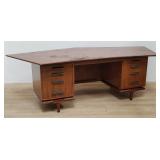 Monteverdi Young-style Mid-century Modern walnut