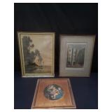 Bundle of vintage prints