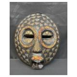 Vintage wood African mask