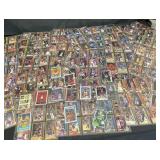 Group of vintage basketball trading cards