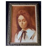 Framed William Stilson signed oil painting