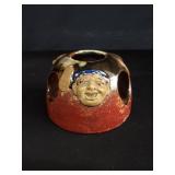 Japanese Sumida Gawa pottery incense holder