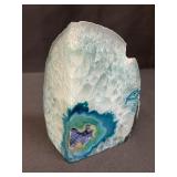 Agate geode specimen