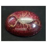 Scorpion encased in resin paperweight