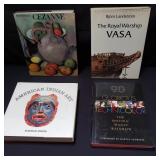 Group of coffee table books