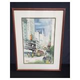 Signed Sun Ying watercolor