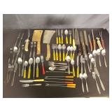 Group of vintage flatware